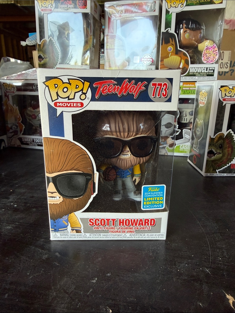 Funko Pop! Teen Wolf Scott Howard #773 Vinyl Figure - Brown, Black, Yellow, Blue